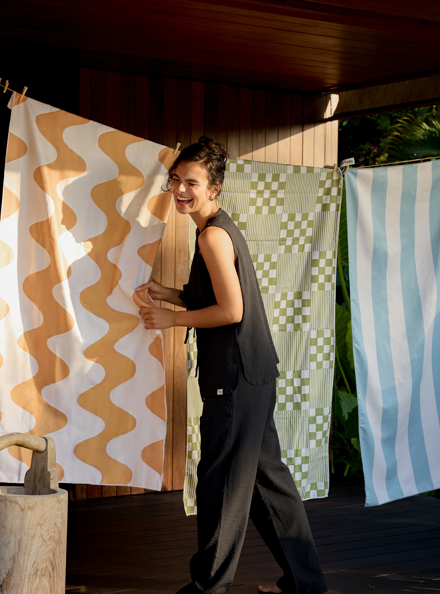 Travel Towel (Weave Clover)