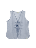 Relaxed Tie Vest (Bay)