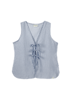 Relaxed Tie Vest (Bay)