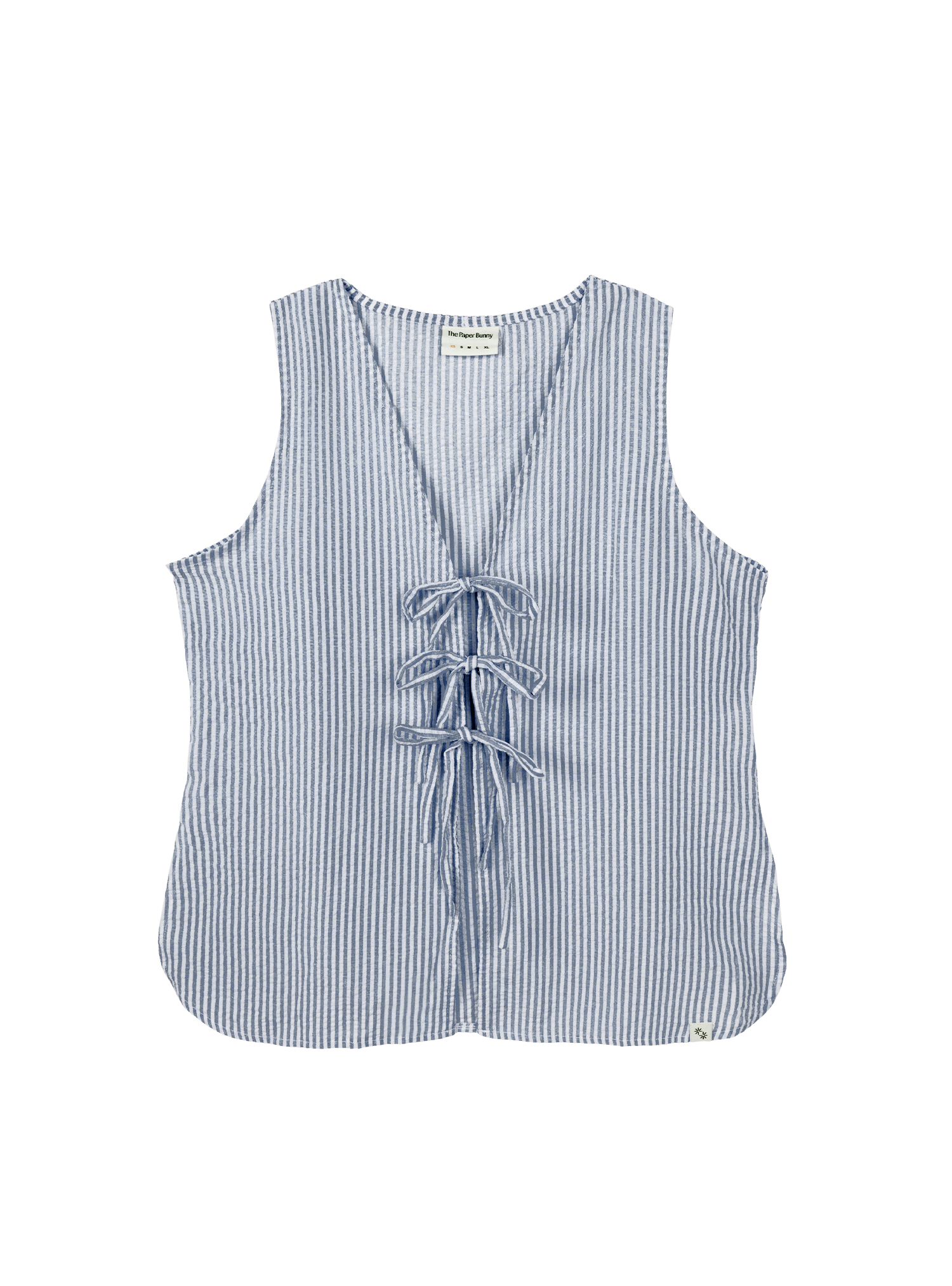 Relaxed Tie Vest (Bay)
