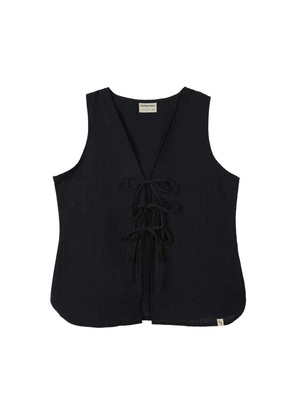 Relaxed Tie Vest (Nori)