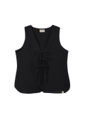 Relaxed Tie Vest (Nori)