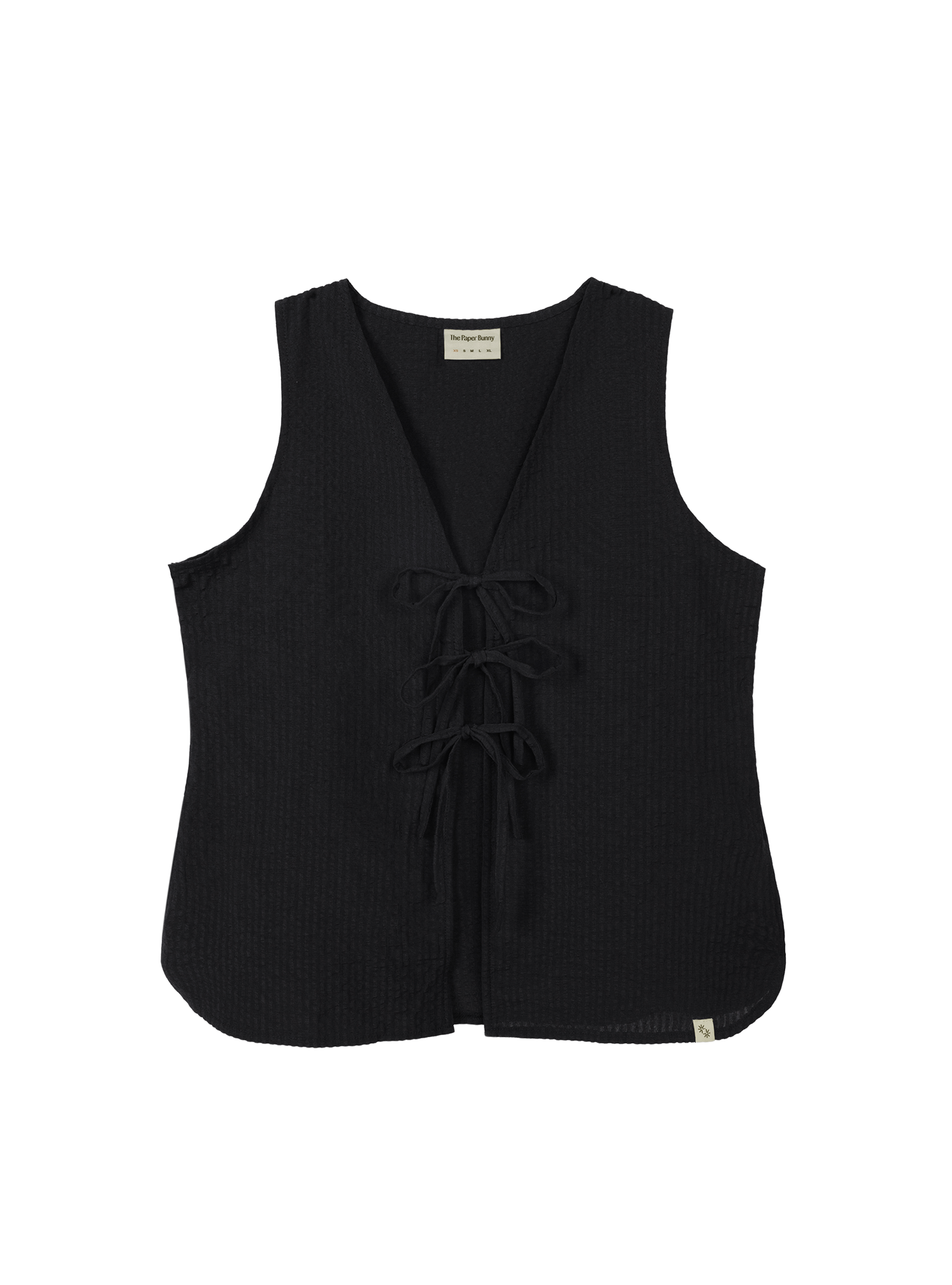 Relaxed Tie Vest (Nori)