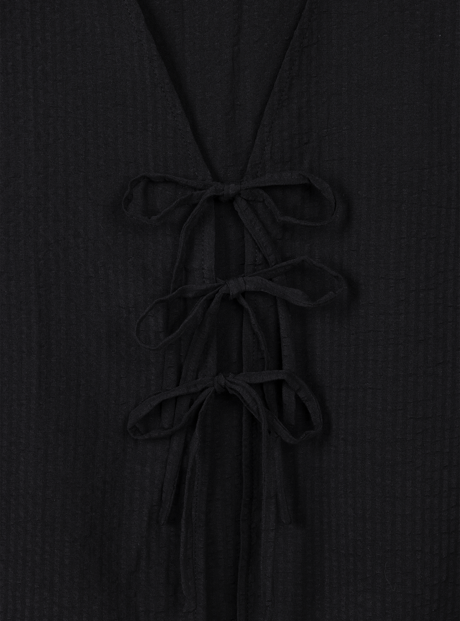 Relaxed Tie Vest (Nori)