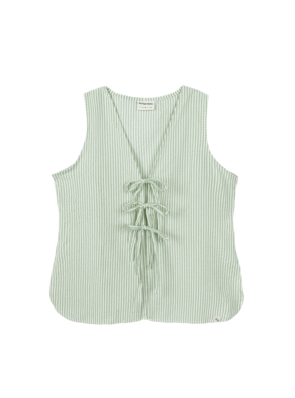 Relaxed Tie Vest (Palm)