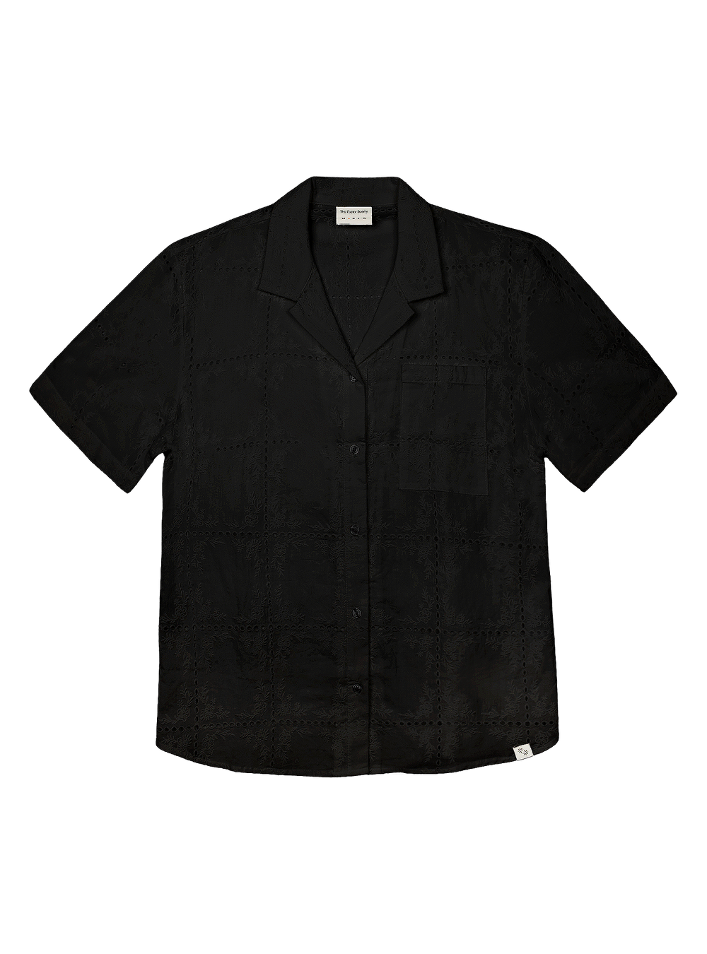 Resort Shirt (Broderie Black)