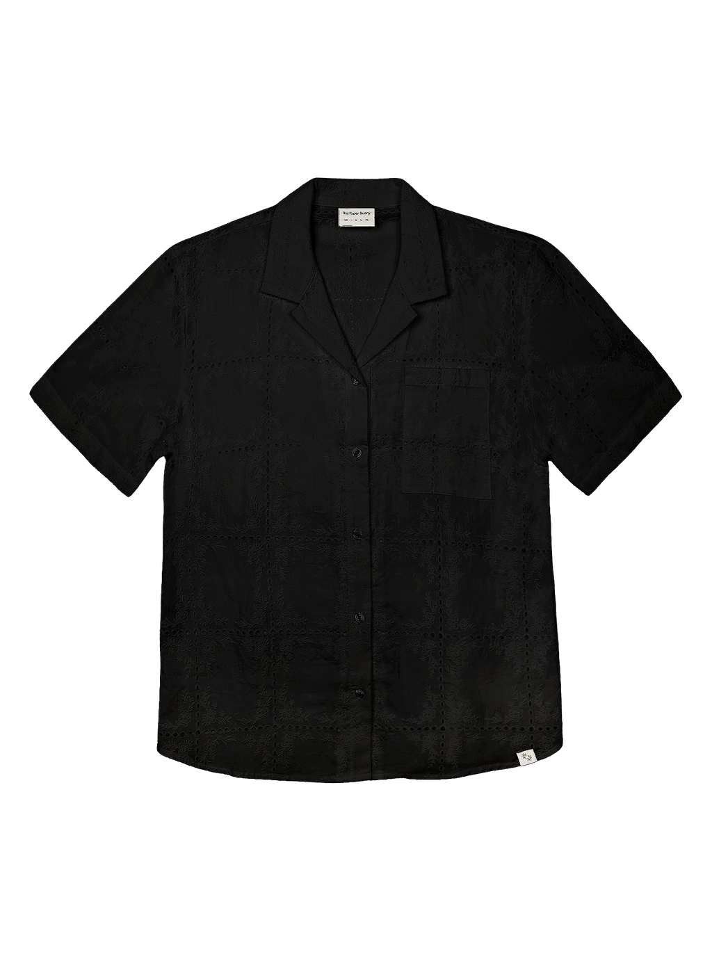 Resort Shirt (Broderie Black)