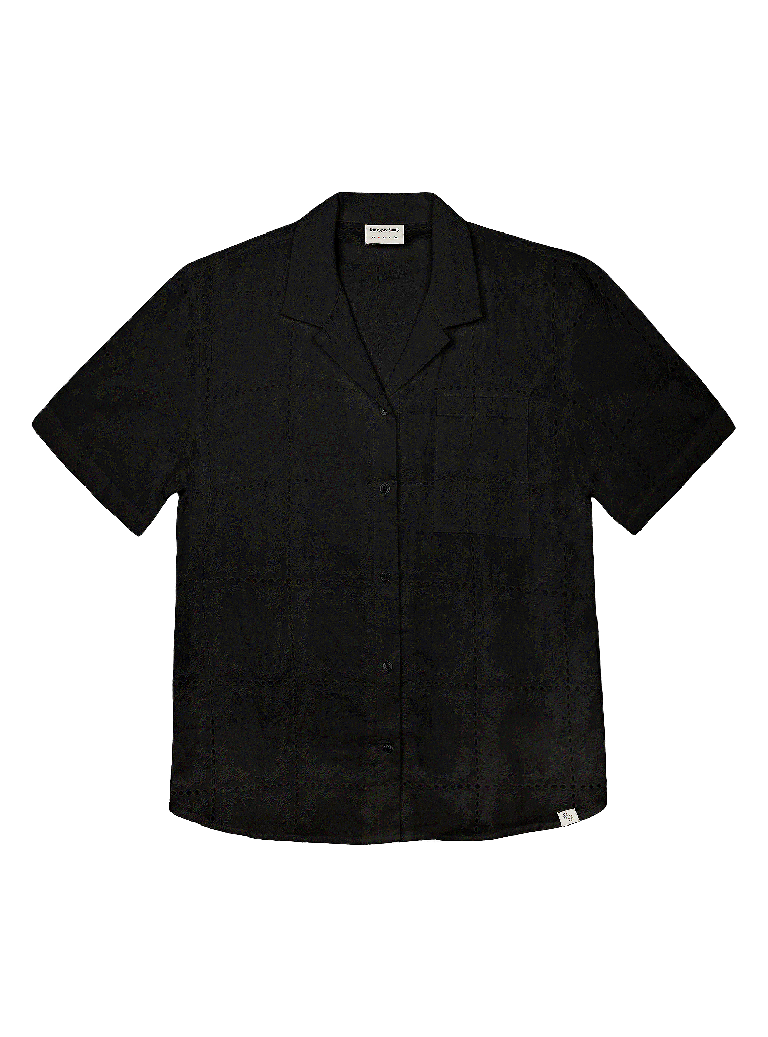 Resort Shirt (Broderie Black)
