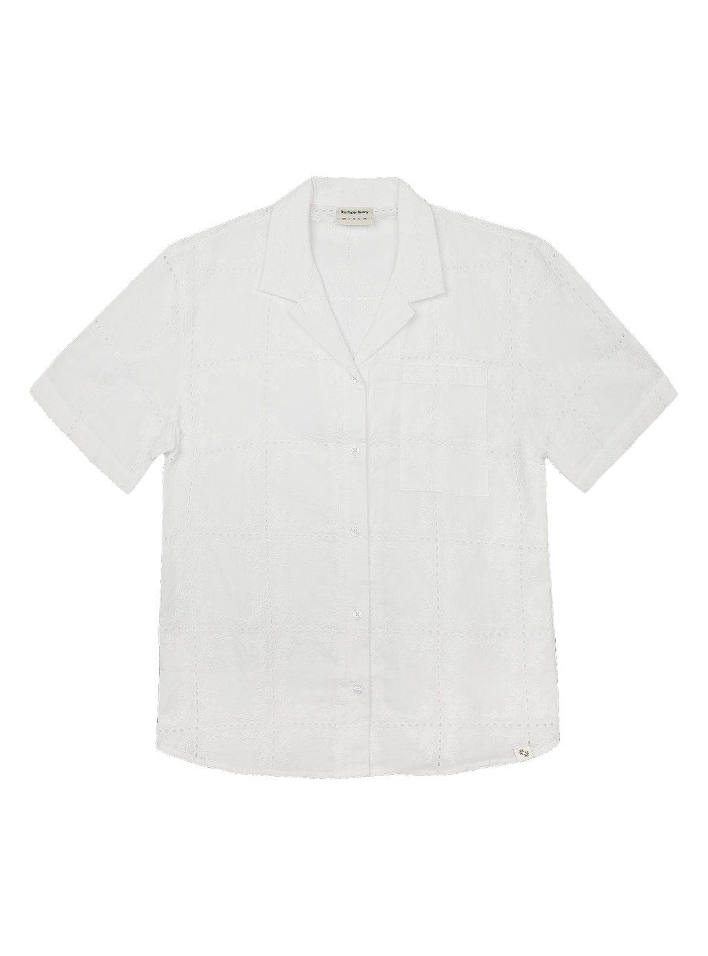 Resort Shirt (Broderie Ivory)