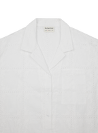 Resort Shirt (Broderie Ivory)