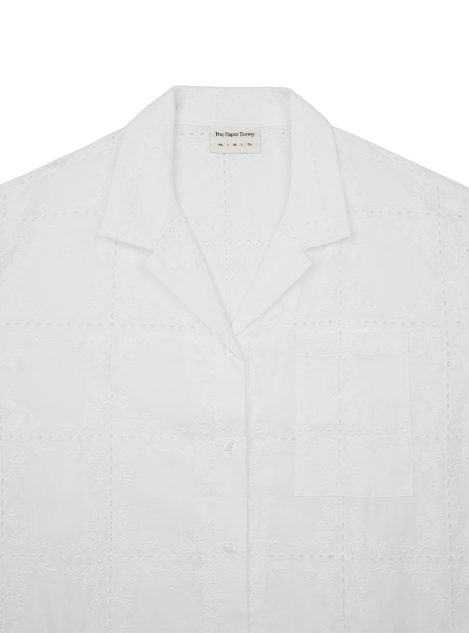 Resort Shirt (Broderie Ivory)