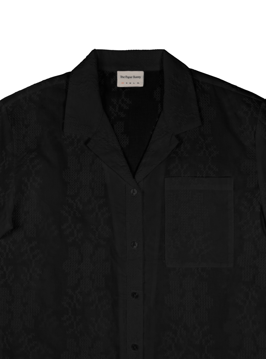 Resort Shirt (Cross-stitch Ebony)
