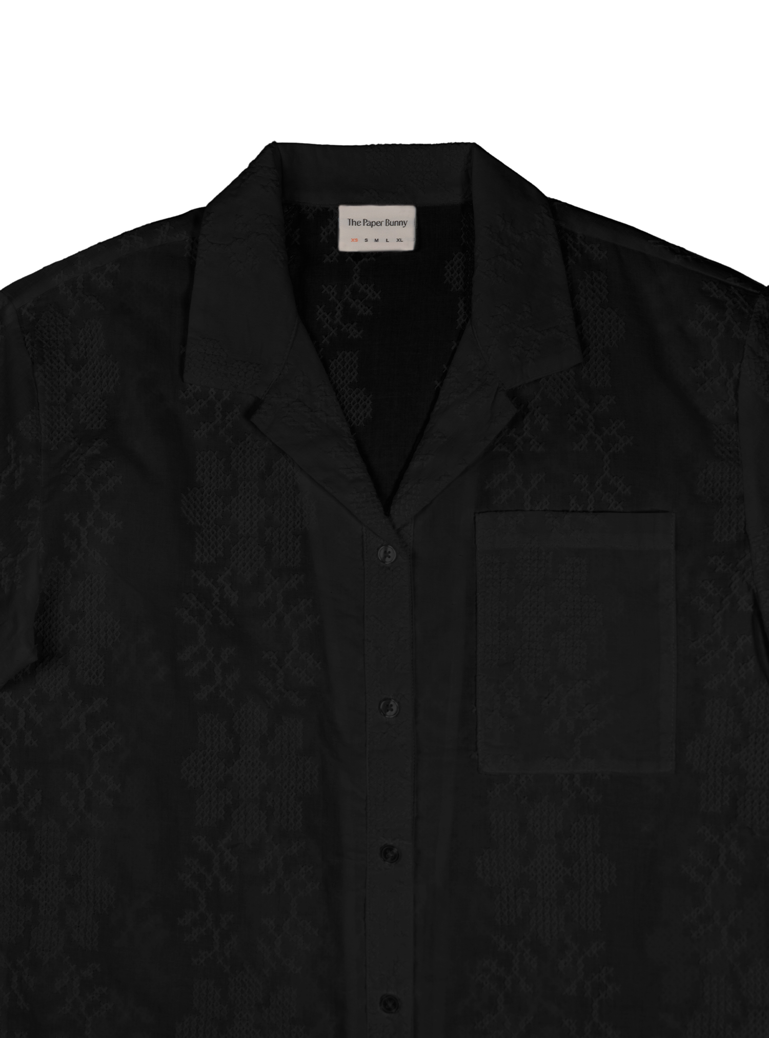 Resort Shirt (Cross-stitch Ebony)