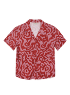 Resort Shirt (Smoke Crimson)