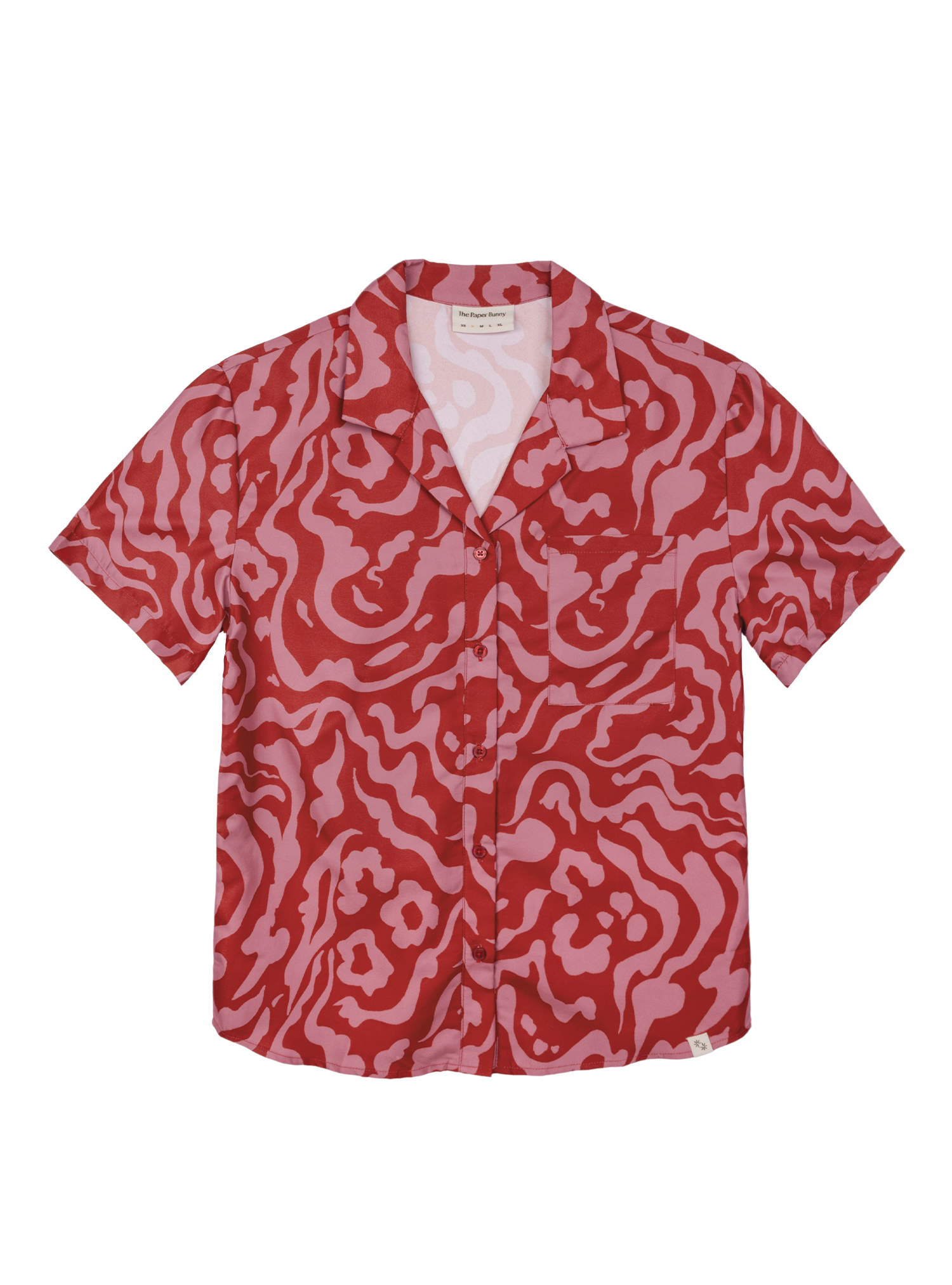 Resort Shirt (Smoke Crimson)