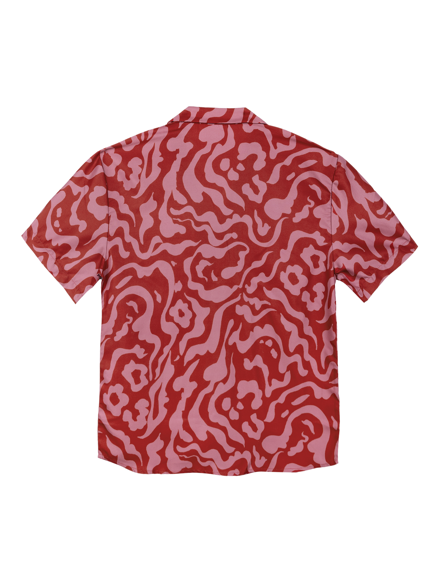 Resort Shirt (Smoke Crimson)
