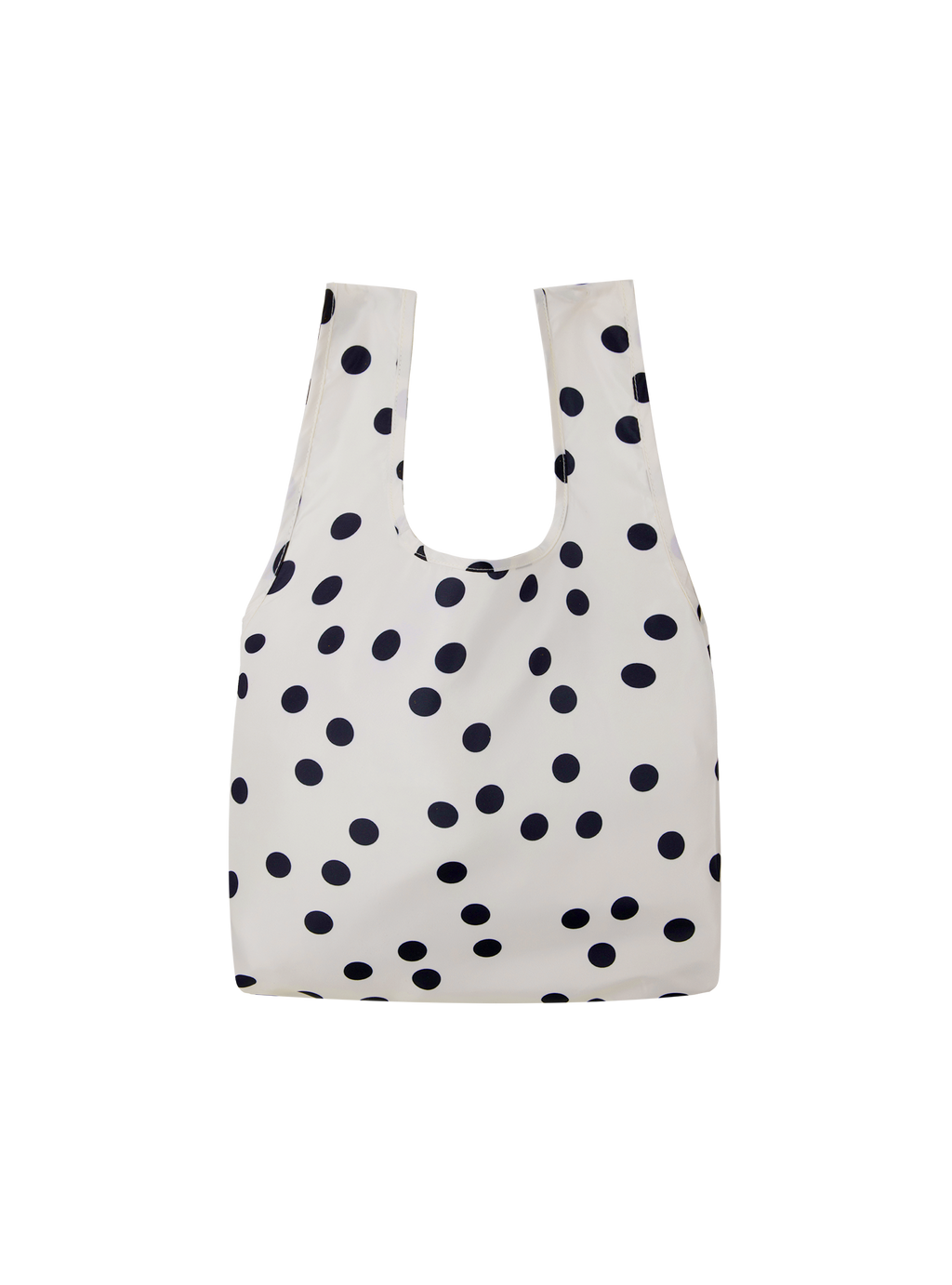 Mini Reusable Bag (Polka Dot Cream)