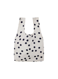 Mini Reusable Bag (Polka Dot Cream)