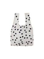 Mini Reusable Bag (Polka Dot Cream)