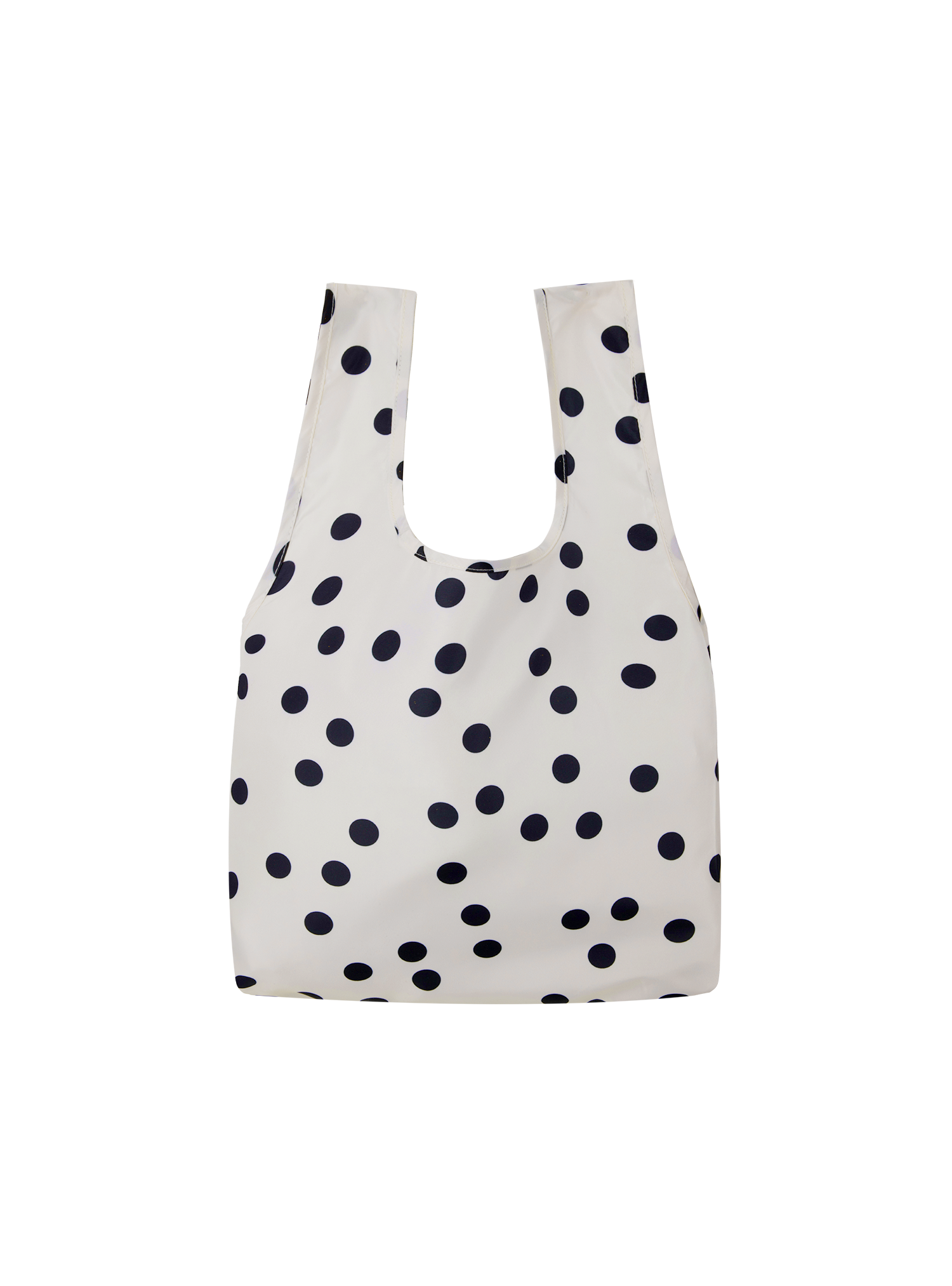 Mini Reusable Bag (Polka Dot Cream)