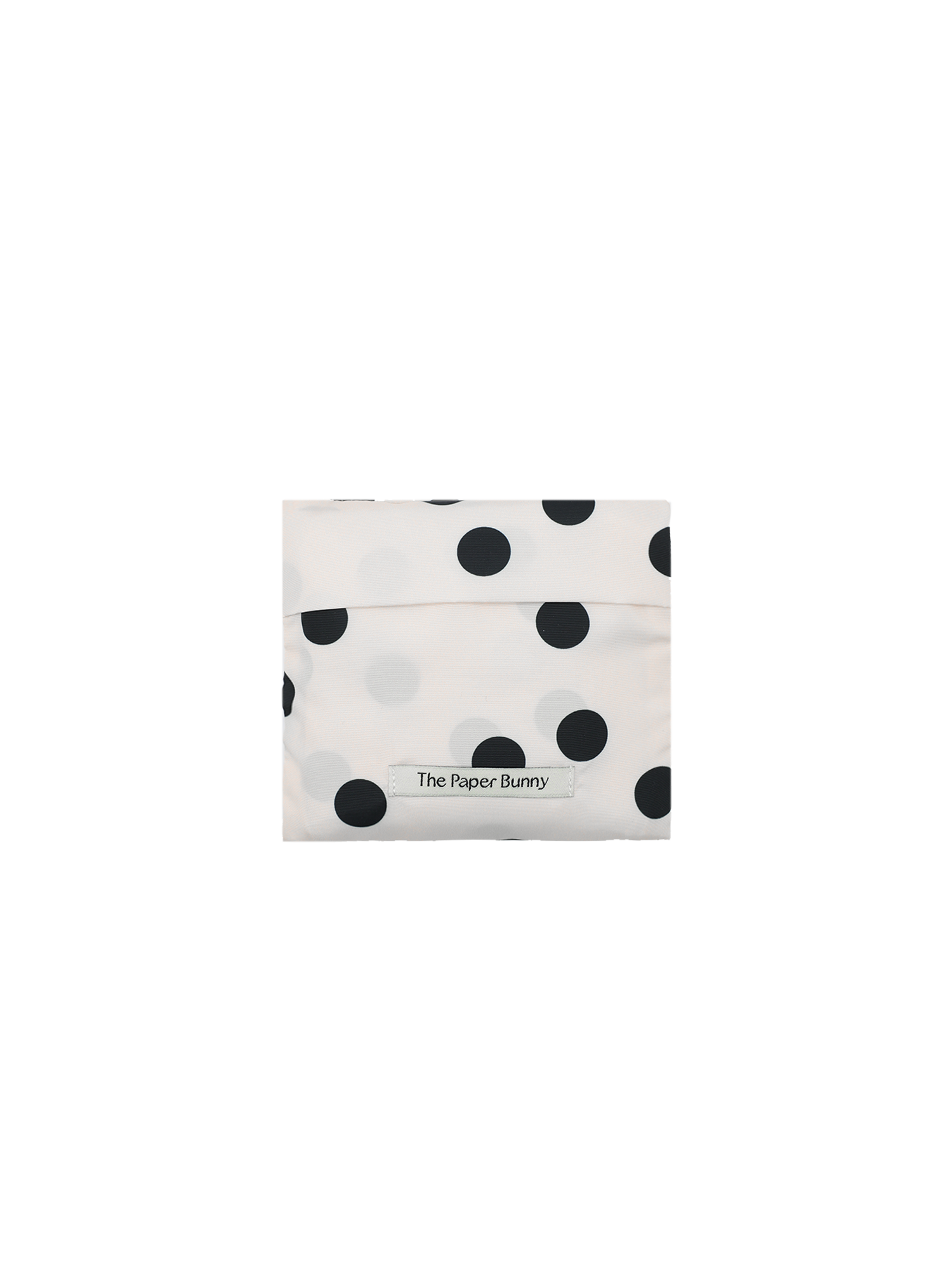 Mini Reusable Bag (Polka Dot Cream)