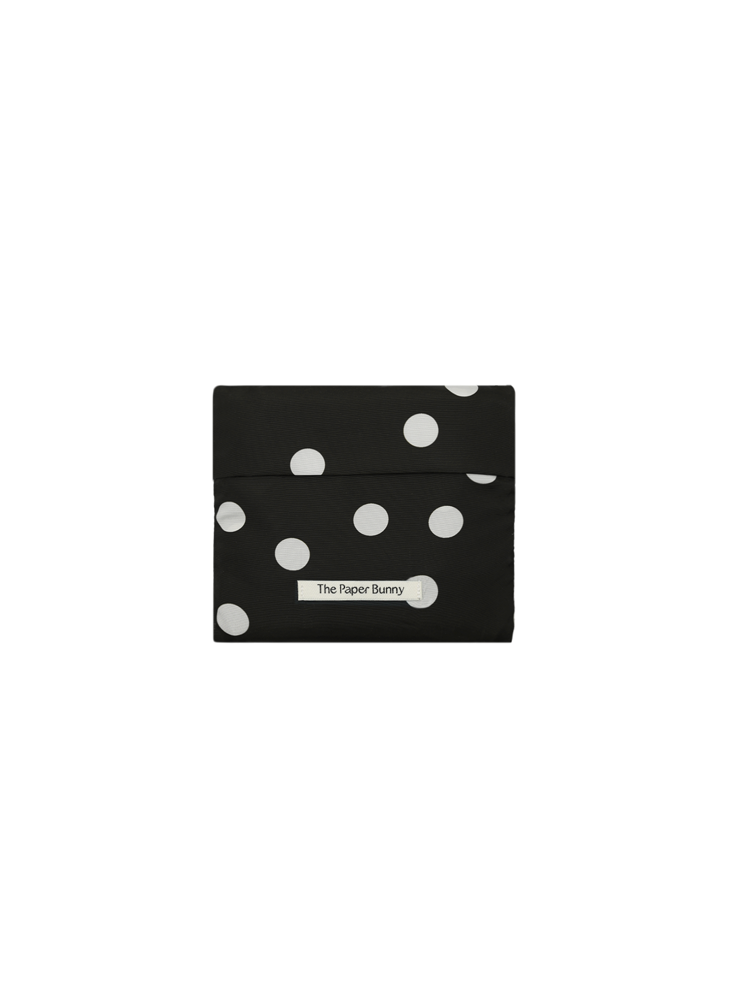 Reusable Bag (Polka Dot Black)