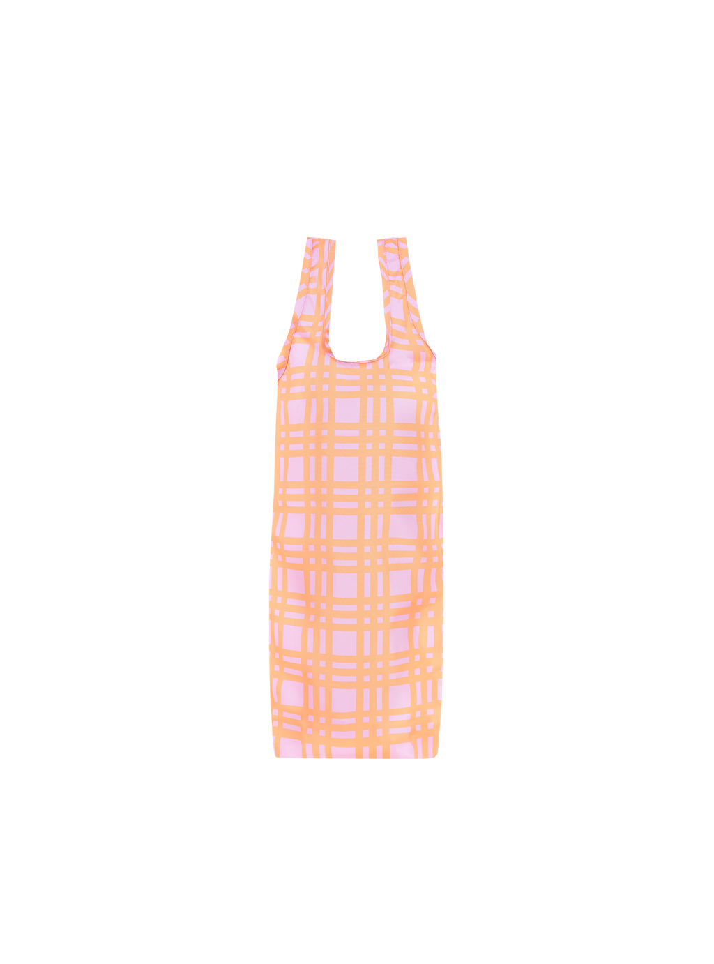 Reusable Bottle Bag (Checkered Sunset)