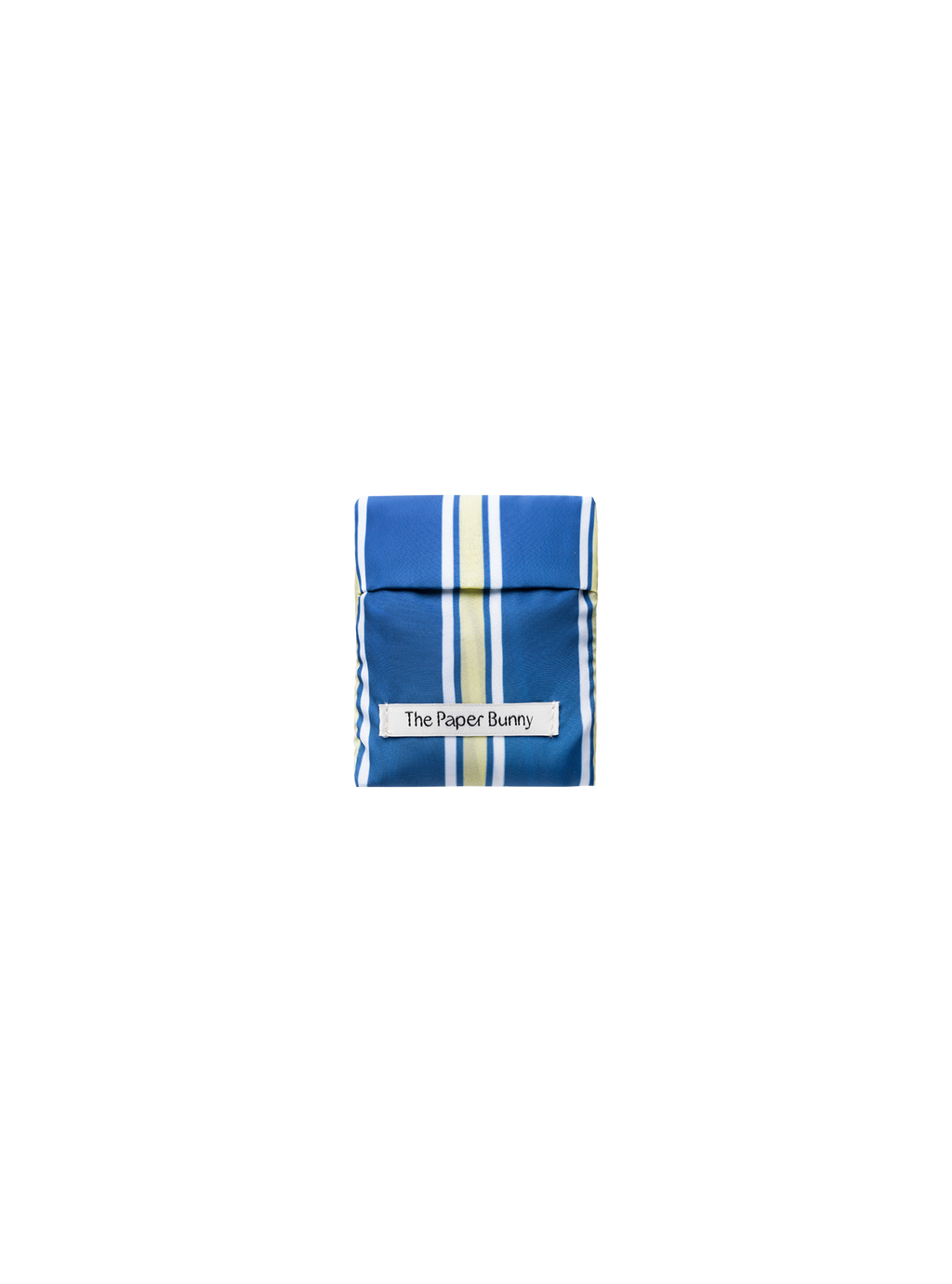 Reusable Bottle Bag (Stripes Cobalt)