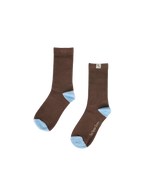 Ribbed Knit Socks (Fjord)