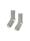 Ribbed Knit Socks (Herring)