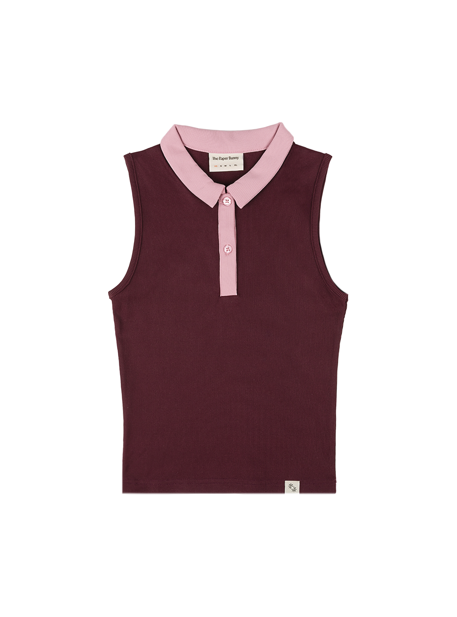 Sleeveless Polo (Pomegranate)