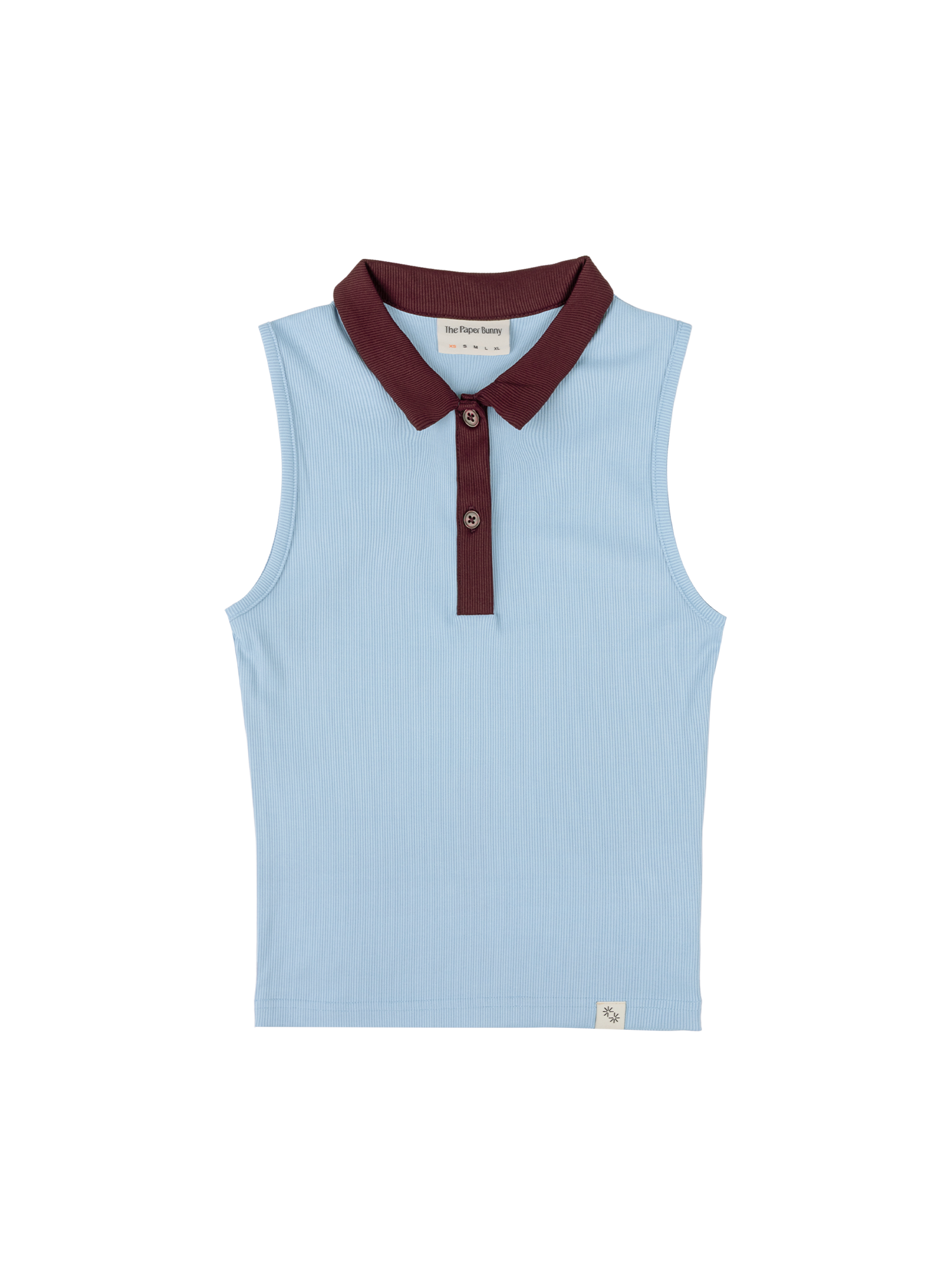 Sleeveless Polo (Powder)