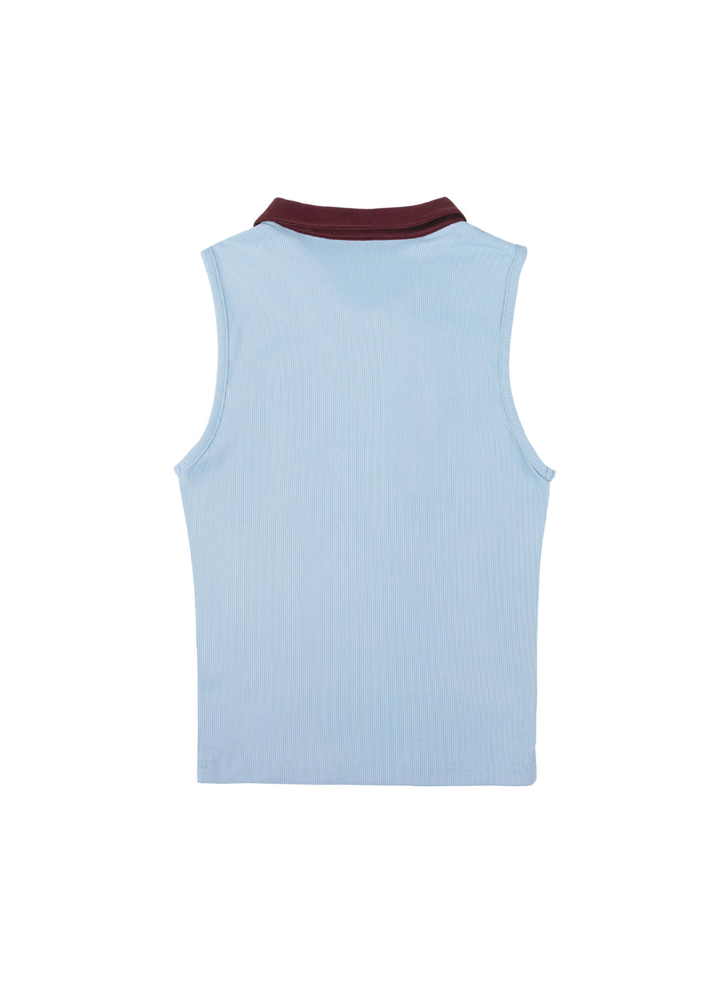 Sleeveless Polo (Powder)