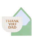 Thank You Dad Greeting Card