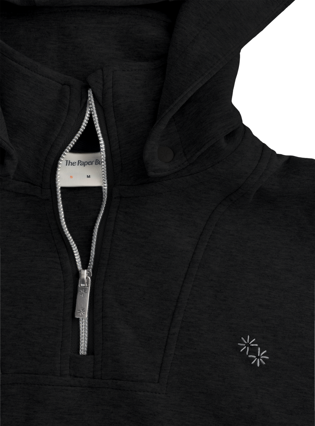 Travel Convertible Sweater (Ebony)