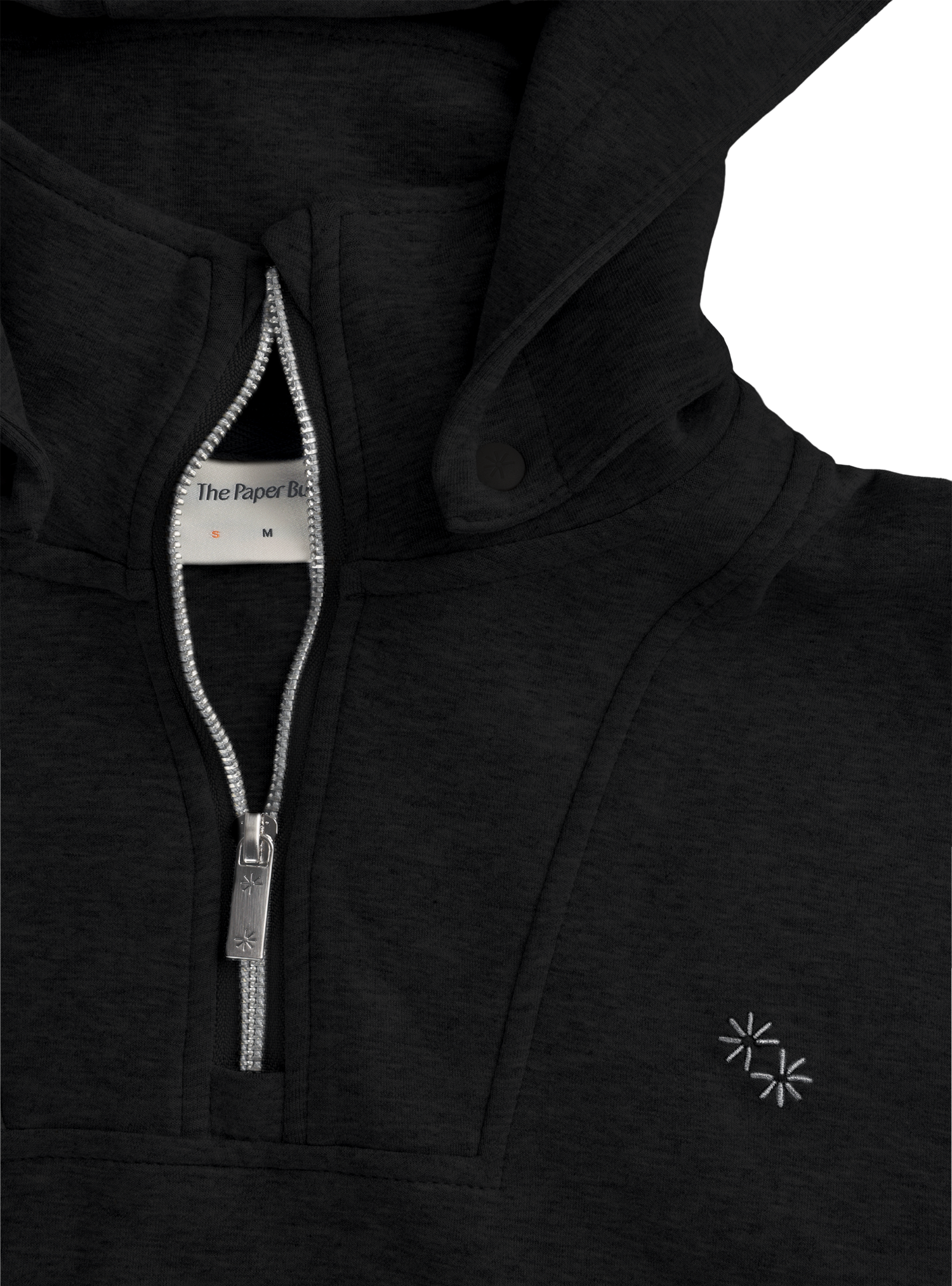 Travel Convertible Sweater (Ebony)