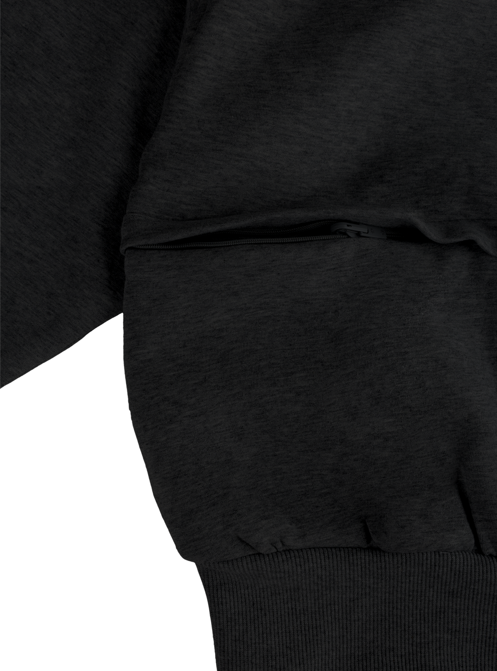 Travel Convertible Sweater (Ebony)