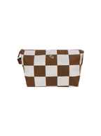 Travel Pouches (Checkered Cocoa)