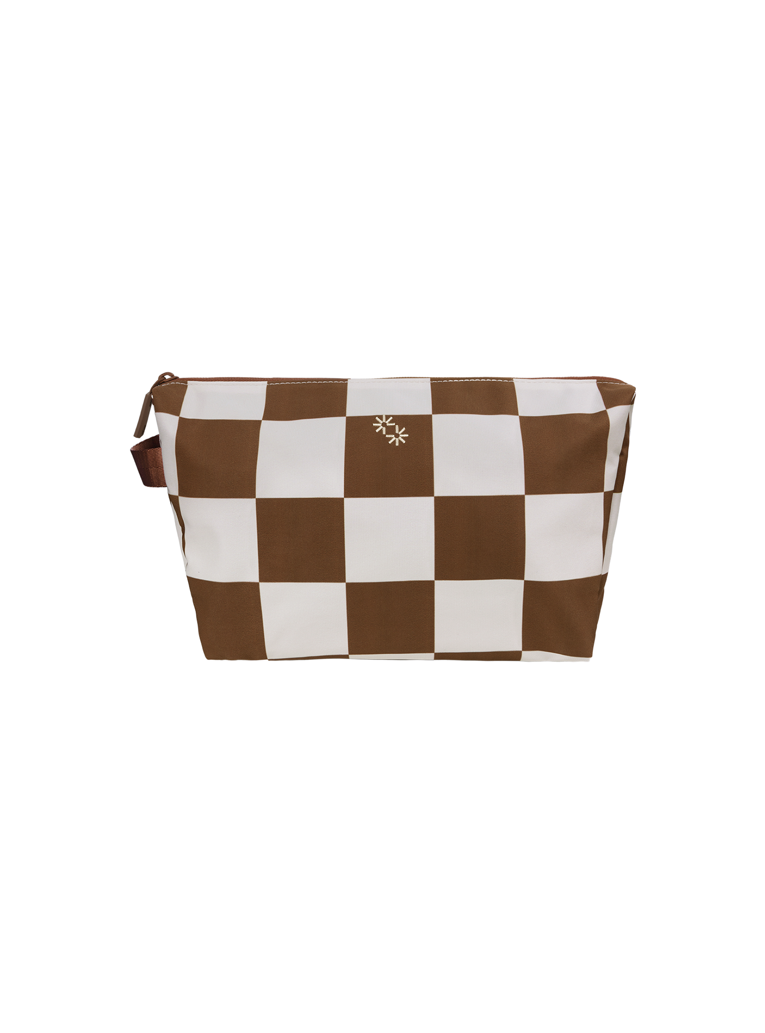 Travel Pouches (Checkered Cocoa)
