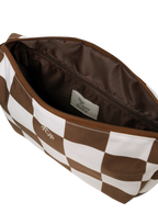 Travel Pouches (Checkered Cocoa)
