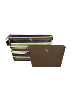 Travel Pouches (Stripes Sandalwood)