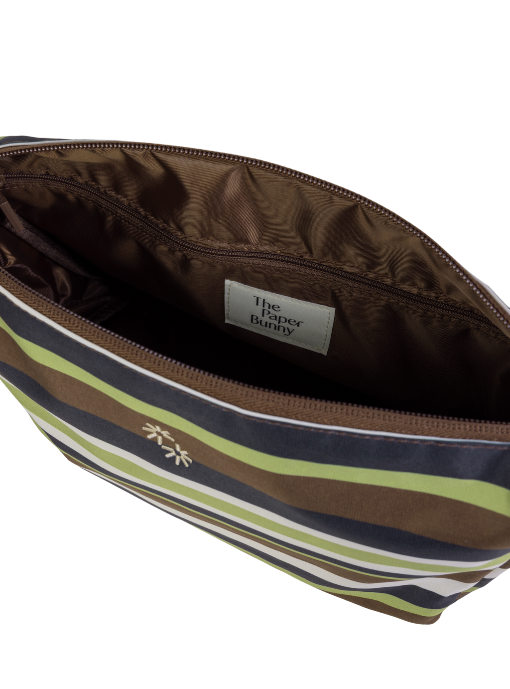 Travel Pouches (Stripes Sandalwood)