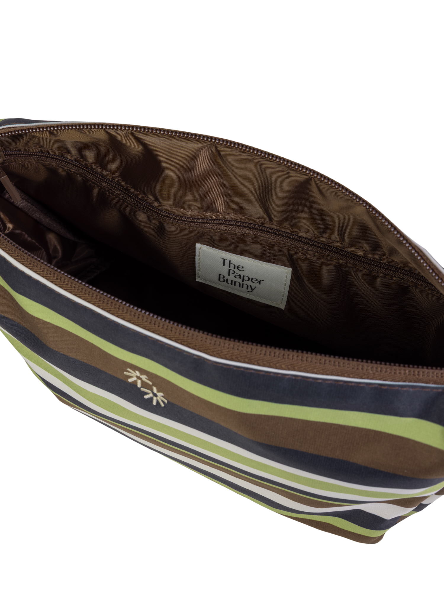 Travel Pouches (Stripes Sandalwood)