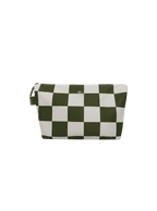 Travel Pouches (Checkerboard Olive)