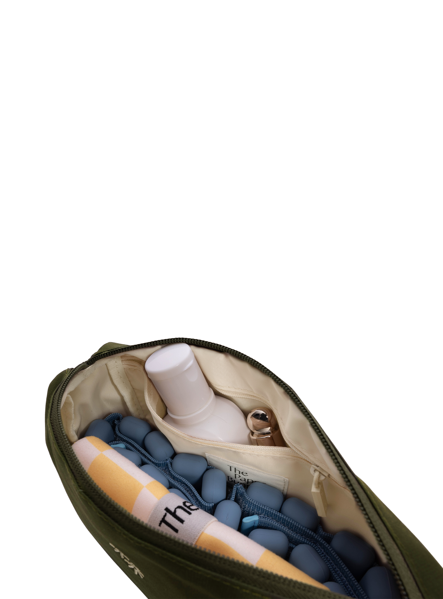 Travel Pouches (Checkerboard Olive)