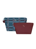 Travel Pouches (Plaid Moonberry)