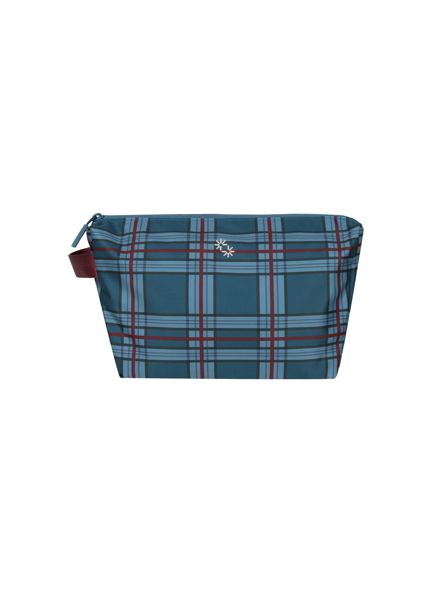Travel Pouches (Plaid Moonberry)