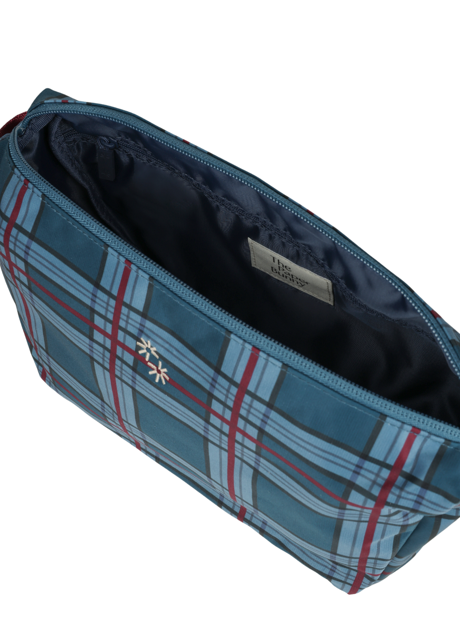 Travel Pouches (Plaid Moonberry)