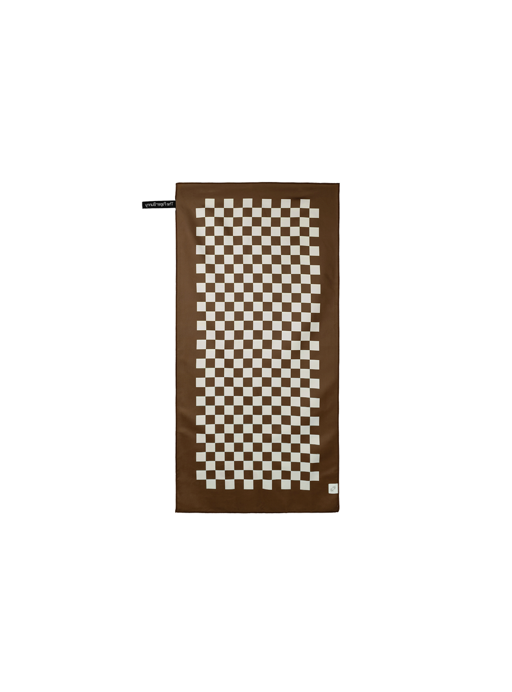 Mini Travel Towel (Checkered Cocoa)