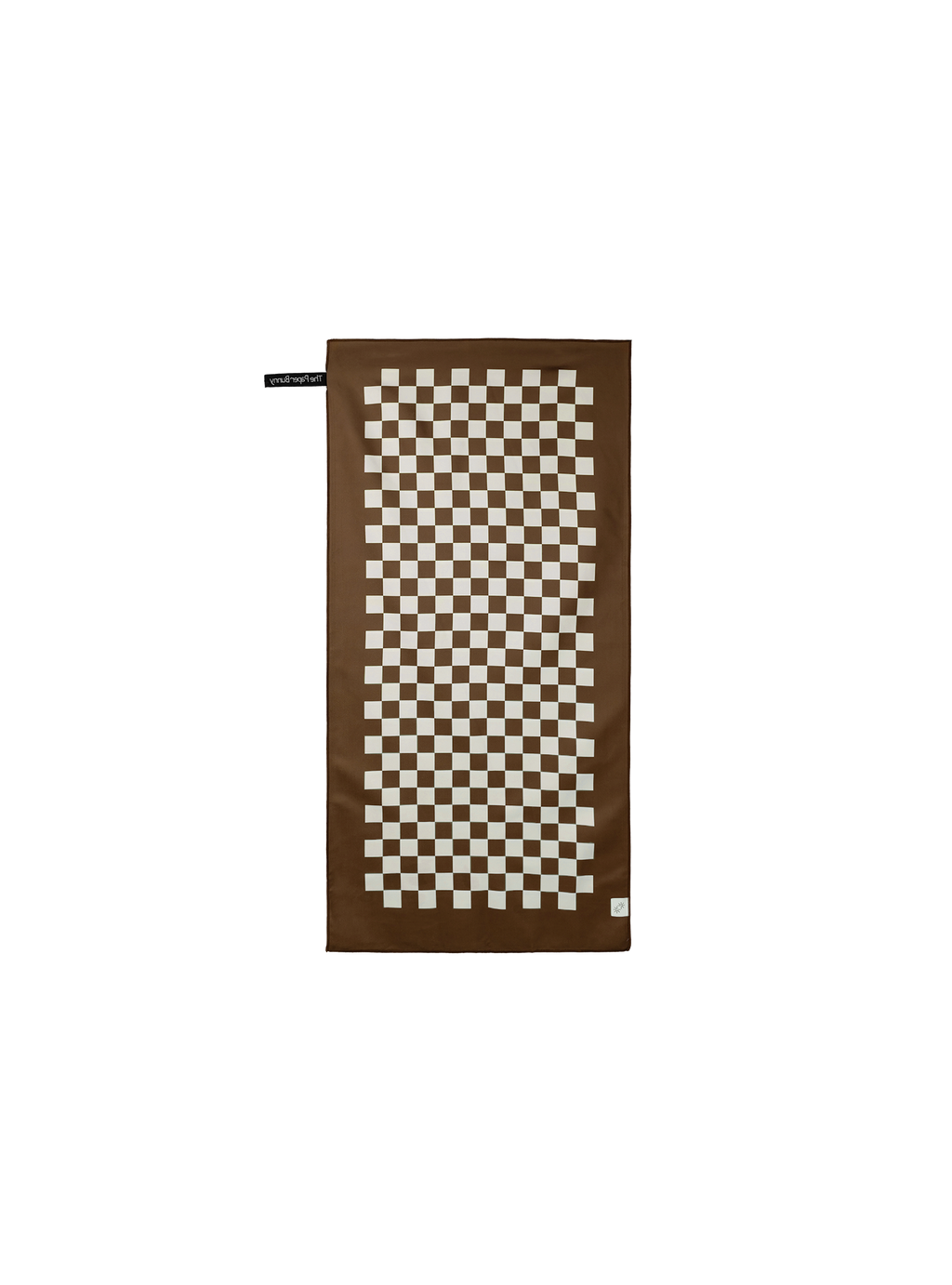 Mini Travel Towel (Checkered Cocoa)